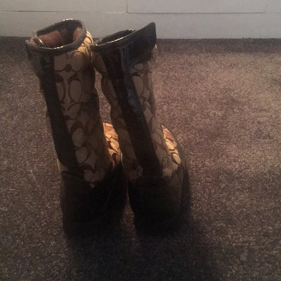 Coach rain or snow boots - Picture 2 of 4